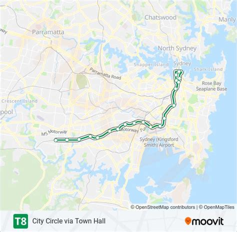 T Route Schedules Stops Maps City Circle Via Town Hall Updated