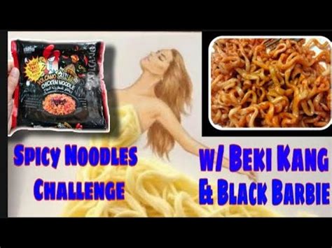 Spicy Noodles Challenge W Beki Kang YouTube