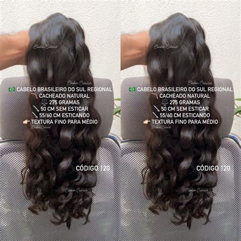 Cabelo Humano Cacheado Natural Brasileiro Do Sul Gramas Shopee Brasil