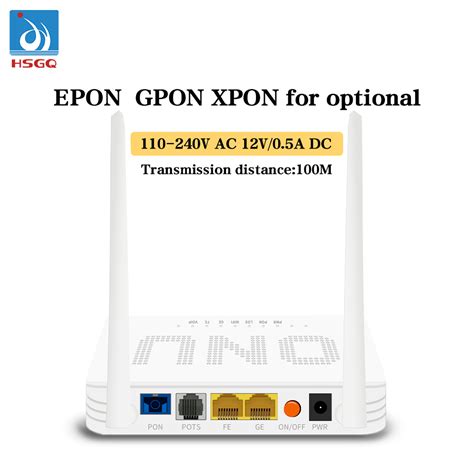 Hsgq Ont Gpon WiFi 1ge 1fe For FTTH Ont Gpon Xpon ONU China Gpon