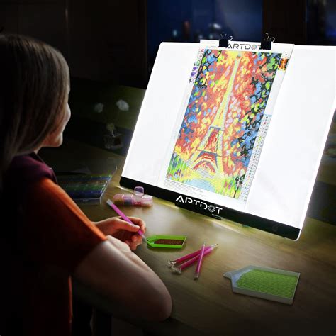 ARTDOT A2 LED Light Pad For Diamond Painting USB Powered Light Board