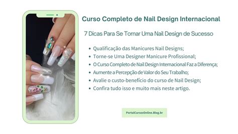 Curso Completo De Nail Design Internacional Cursos Da Luciana