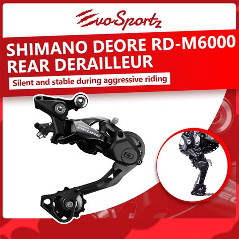 Shimano Deore Rd M Sgs Rear Derailleur Evosportz Singapore