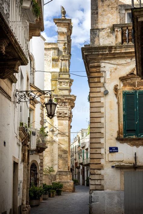 Scenic Summer Sight In Martina Franca Province Of Taranto Apulia