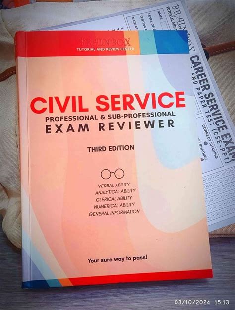 Civil Service Exam Reviewer Most Recommended Newest Edition