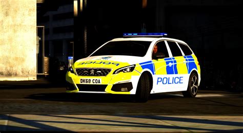 Peugeot Estate Cheshire Police Els Replace Gta Mods