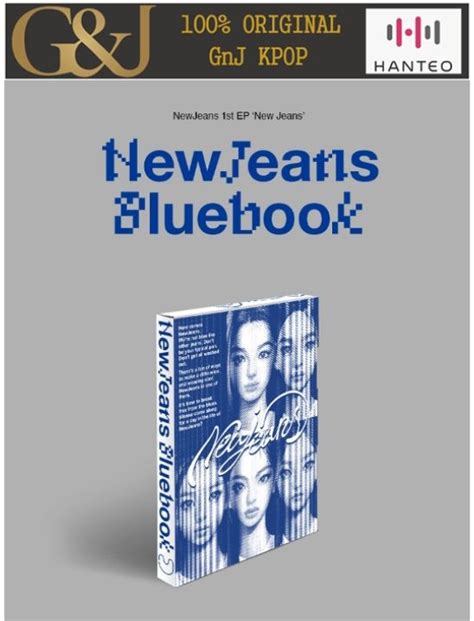 NEWJEANS 1st EP NEW JEANS BLUE BOOK Ver Album Lazada Singapore