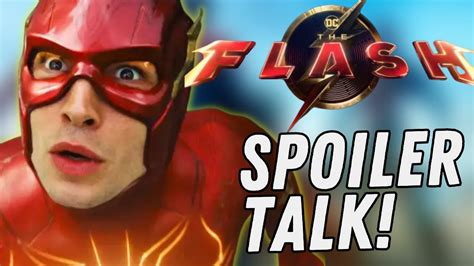 The Flash Spoiler Review End Credits Scene Cgi Easter Eggs Youtube