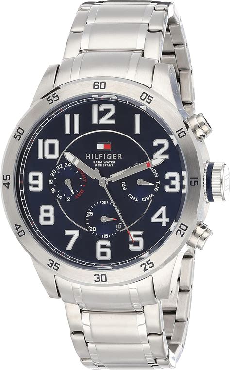 Tommy Hilfiger Montre Analogique Multifunction Quartz Pour Homme Avec