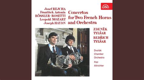 Concerto For Two French Horns And Orchestra In E Flat Major Rondo