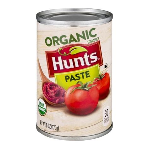 Hunt S Organic Tomato Paste Hy Vee Aisles Online Grocery Shopping