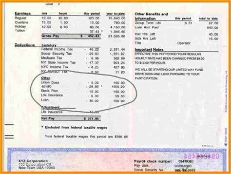 Adp Fillable Pay Stub Template 2023 Template Printable