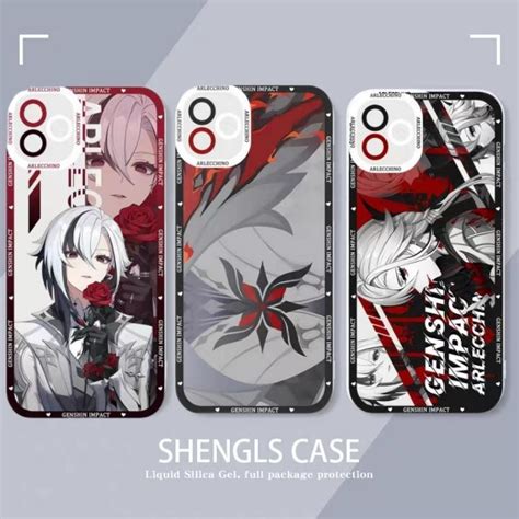 Genshin Impact Arlecchino Casing For Infinix Hot I Play Note Pro I Pro