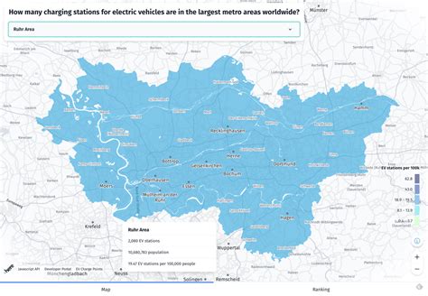 How we built a map showing the distribution of EV charging stations | HERE