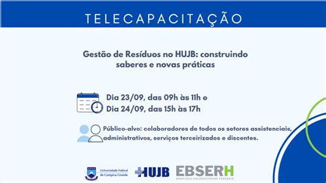 Gestão de Resíduos no HUJB construindo saberes e novas práticas