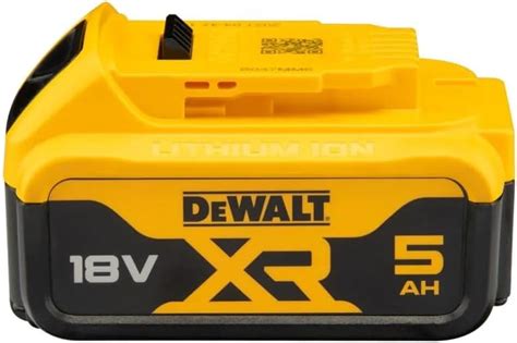 DEWALT DCB184 XJ XR Lithium Ionen Akku 5 Ah 18 V 65 X 46 X 12 Cm