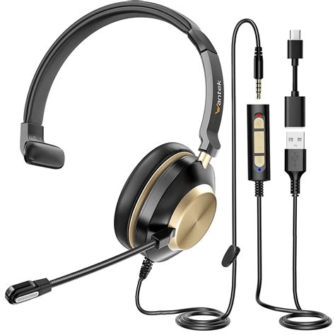 amazoncom headset  mic usb headset  microphone computer