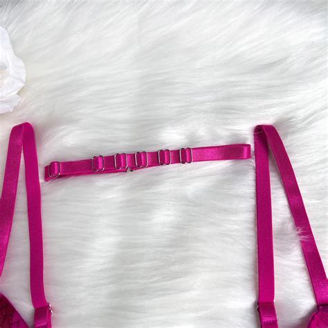 Leopard Lingerie Set With Garter Belts Free Shipping