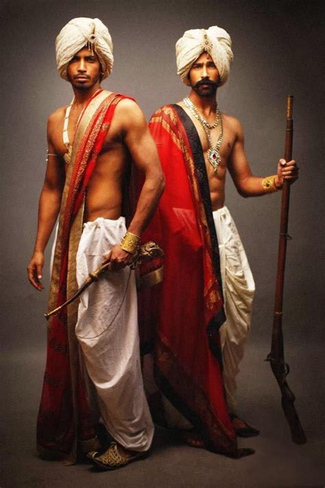 Le Decor Que J'adore - Dhoti and turban, Indian traditional men’s style....