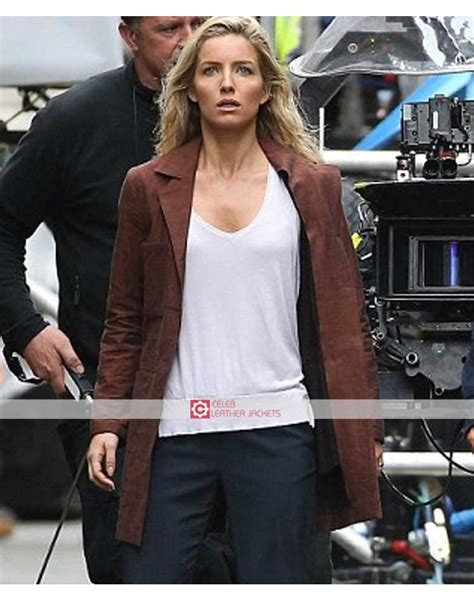 The Mummy Annabelle Wallis Trench Jacket