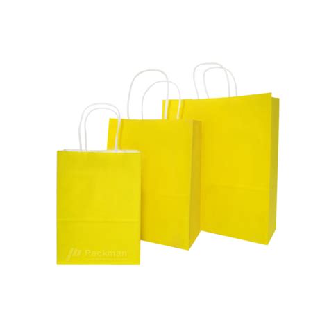 Colour Paper Bag Packman