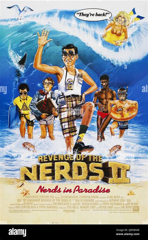 Movie poster revenge of the nerds ii hi-res stock photography and ...