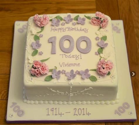 100th Birthday Cake