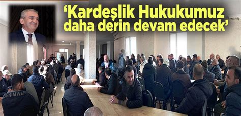 Chp N N Adayi F Kret Albayrak Karslilar Derne Nde Projeler N Anlatti