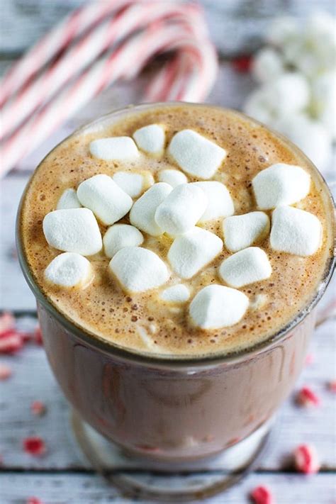 Homemade Peppermint Hot Chocolate Deliciously Sprinkled