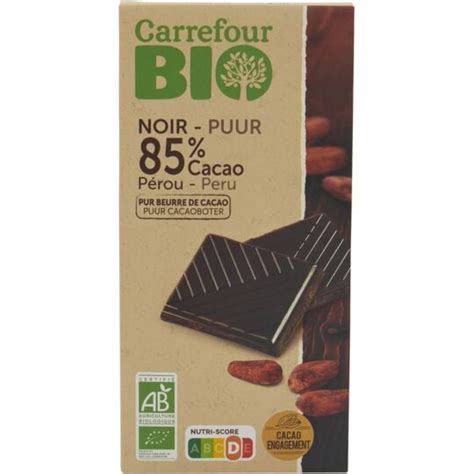 Chocolat Cacao P Rou Carrefour Bio La Tablette De G Prix