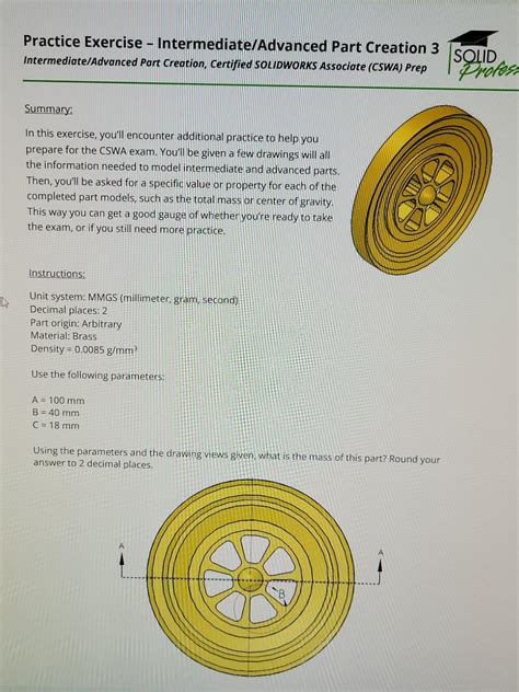 Solved Practice Exercise Intermediate Advanced Part Chegg