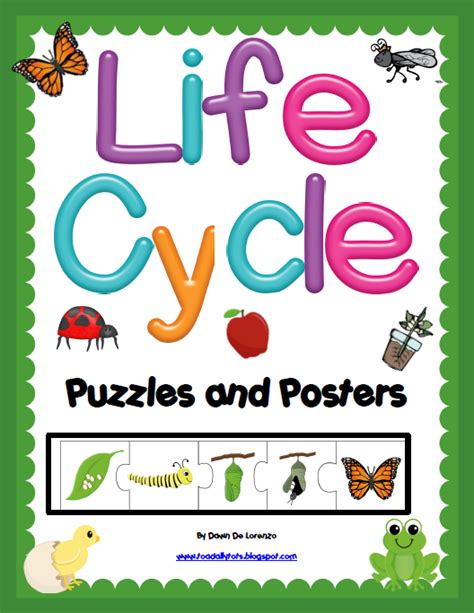 Life Cycles Puzzles And Posters 9 Life Cycles Life Cycles