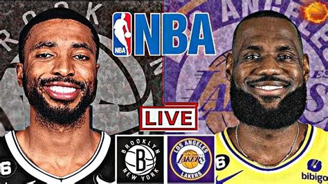 Nba Live Los Angeles Lakers Vs Brooklyn Nets Livescore Youtube