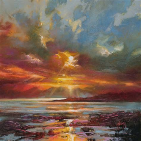 Gorgeous Abstract Scottish Landscape Paintings Scott Naismith