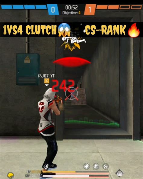 Impossible 🍷🗿 1vs4 😱 Clutch 🔥 Only Red Numbers🥵 Shorts Freefire