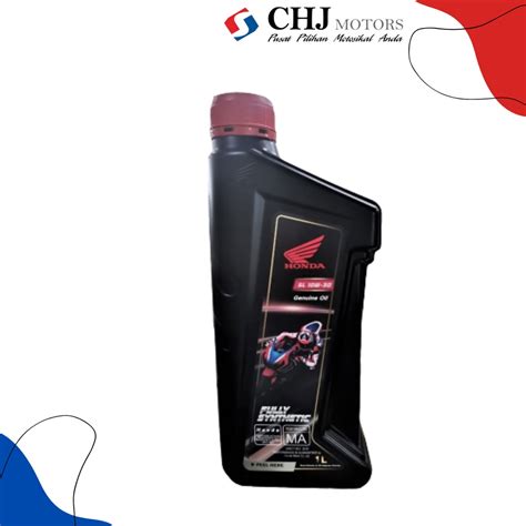 Honda Genuine Oil Fully Synthetic T Sl W Jaso Ma Shopee Malaysia