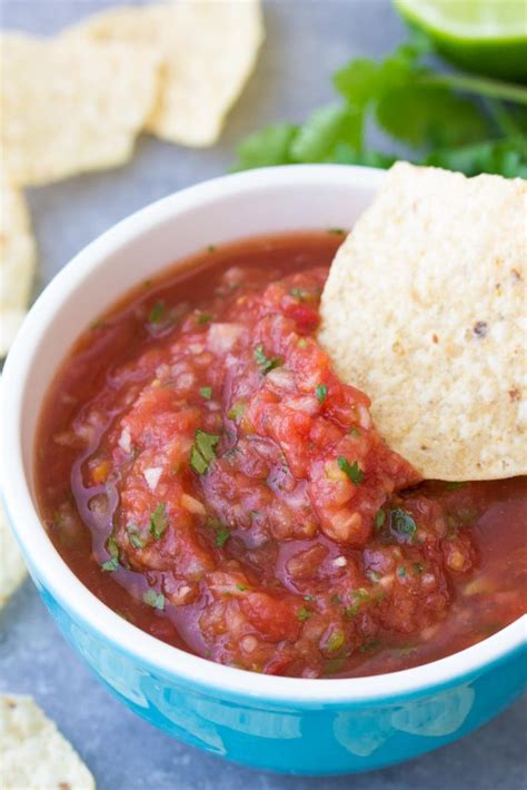 Taco Sauce Recipe Easy And Flavorful Homemade Salsa