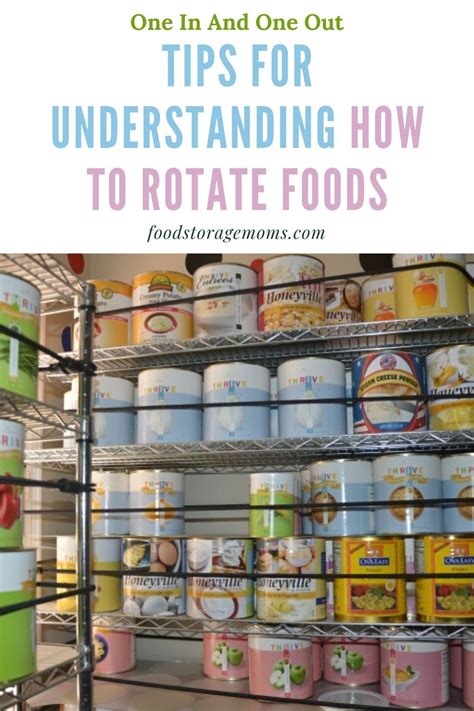 Tips For Understanding How To Rotate Foods Food Rotation Easy Dinner