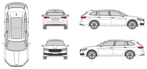 Skoda Superb 2023 - Vehicle Templates Unleashed