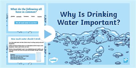 Hydration Ppt Cfe Teaching Resources Twinkl