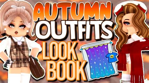 Super Cute Autumn Outfits Look Book For Royale High Roblox Royale High Outfits Hacks Youtube