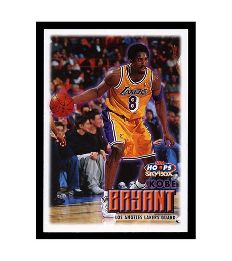 Kobe Bryant Nba Hoops Skybox Basketball Card