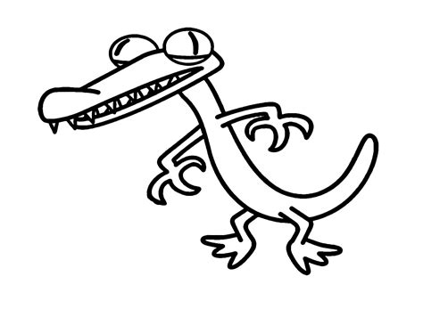 The Orange Rainbow Friends Coloring Page Download Print Or Color