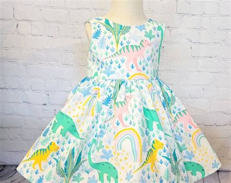 Dinosaur Dress For Girlsbaby Dinosaur Dress Toddler Dinosaur Dress