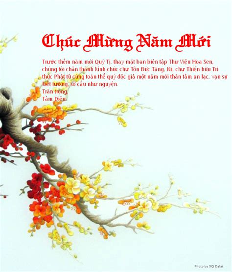 Chuc Mung Nam Moi Cuộc Sống ThƯ ViỆn Hoa Sen