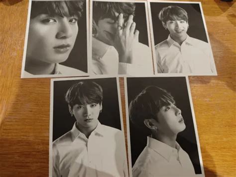 Bts Official Jungkook Postcard Set The Wings Tour Face Photo Collection