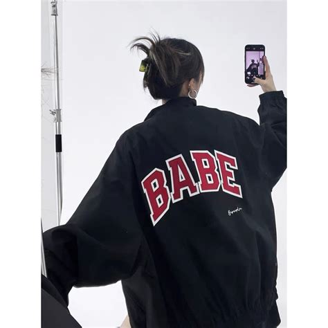 Mua Áo Khoác Gió Bomber BABE Style Đường Phố Âu Mỹ Áo Khoác Mới Nhất Mùa Đông giá rẻ nhất