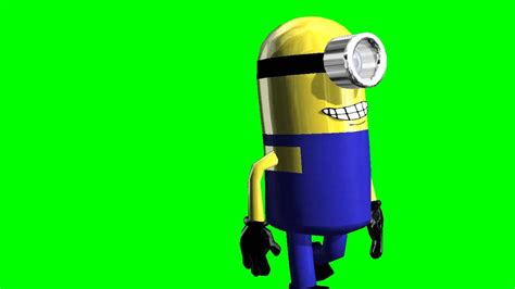 Minion walk - green screen effects - free use - YouTube