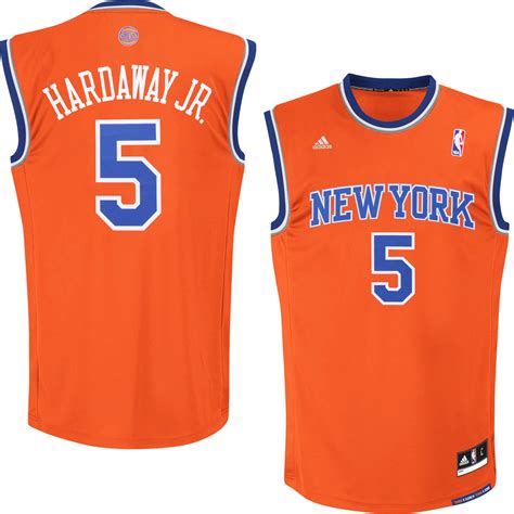 adidas Tim Hardaway Jr. New York Knicks Orange Replica Jersey