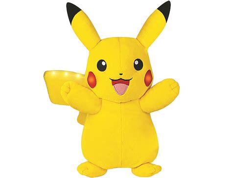 Jazwares Pokémon Funktionplüsch Pikachu 25cm Lizenzfiguren Plüsch